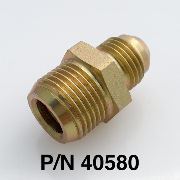 11/16" to -6 Power Steering Fitting Without Seat For Saginaw GM Steering Gears