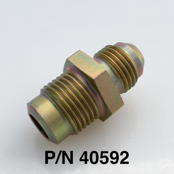 5/8" to -6 High Flow Power Steering Fitting With Seat For Saginaw GM SAE Steering Gears