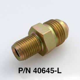 1/2" to -8 Long Power Steering Fitting Without Seat For Ford SAE Steering Gears