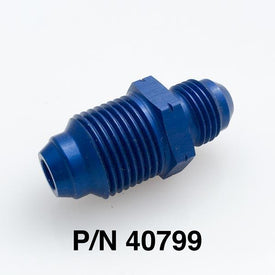 18mm to -6 Long Aluminum Power Steering Fitting With Seat For Saginaw GM Steering Gears