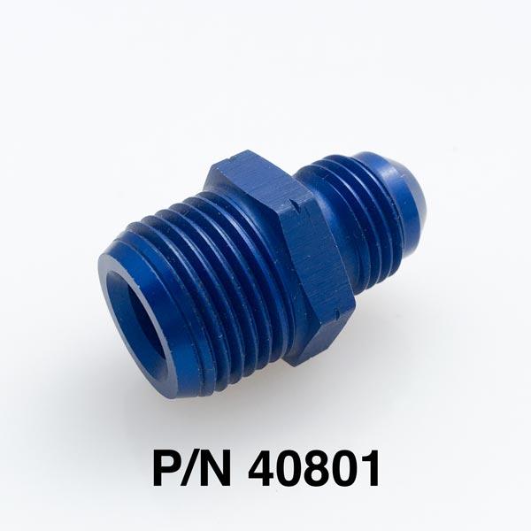 18mm to -6 Aluminum Power Steering Fitting Without Seat For Saginaw GM Steering Gears