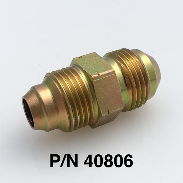 18mm to -8 Power Steering Fitting With Seat For Saginaw GM Steering Gears