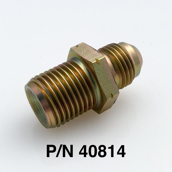 16mm to -6 Long Power Steering Fitting Without Seat For Saginaw GM Steering Gears