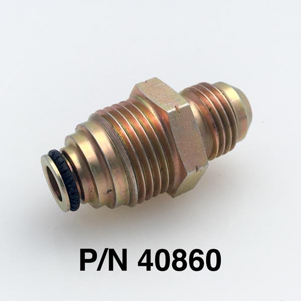 18mm O-Ring to -6 Power Steering Fitting For Saginaw GM Steering Gears