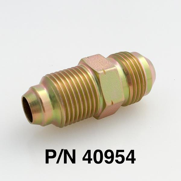 18mm to -8 Long Power Steering Fitting With Seat For Saginaw GM Steering Gears