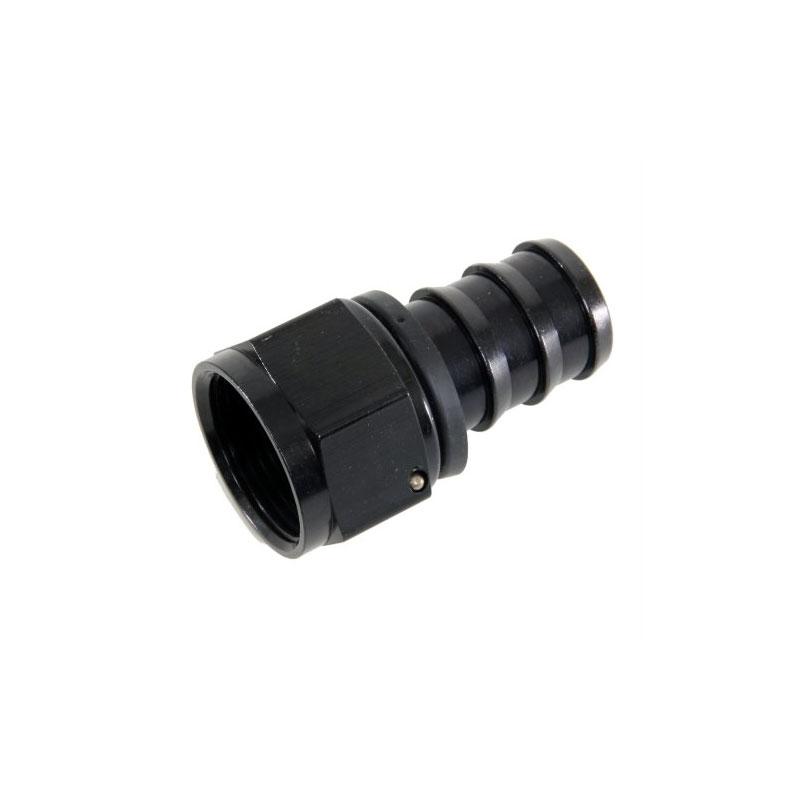 Vibrant Straight Aluminum Push Lock Hose End Fitting For -10 LP Hose