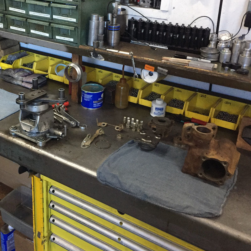 power steering gear box rebuild