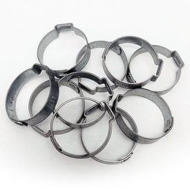 8AN Push Lock Hose Clamps